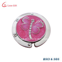 Dragonfly / Odonate Design Zinc Alloy Metal Bag Hanger with Crystal